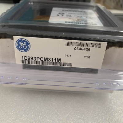 GE IC693PCM311 PROGRAMMABLE COPROCESSOR MODULE 640K BYTE 2 PORTS NEW
