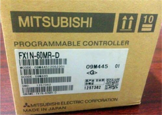 Bộ điều khiển logic lập trình Fx1n-60mr-D Fx1n60mrd Mô-đun điều khiển Mitsubishi Plc