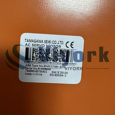 ABB Robotics AC Servo Motor 3HAC17484-9 Tamagawa Seiki Small 24 V Dc For Precision Control