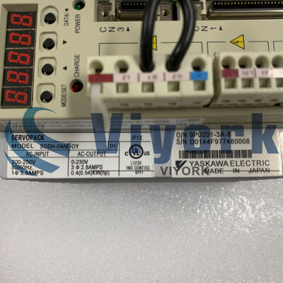 Yaskawa SGDH-04AE-OY SERVO DRIVER 400W PULSE/ANALOGUE INPUT 240VAC NEW
