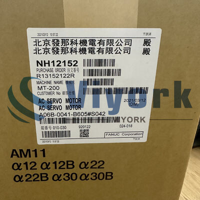 ĐỘNG CƠ SERVO FANUC A06B-0041-B605#S042 MỚI